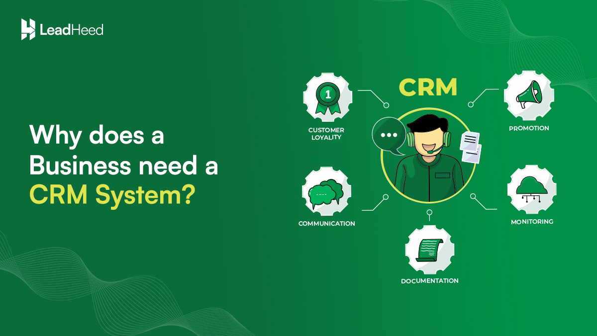why does business need a crm system