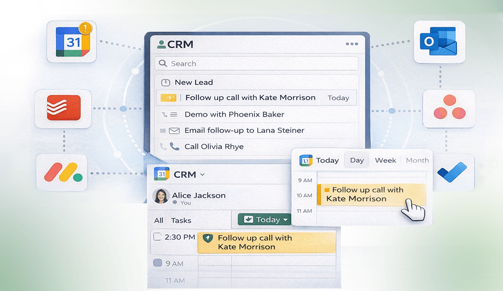 Integrating CRM system with other task management apps