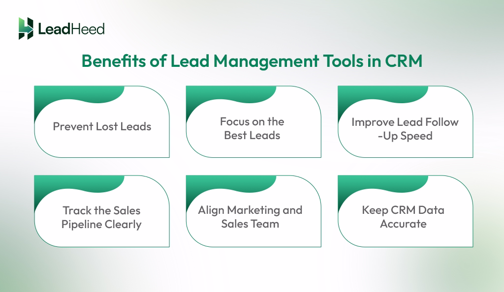 benefits of lead management system in crms