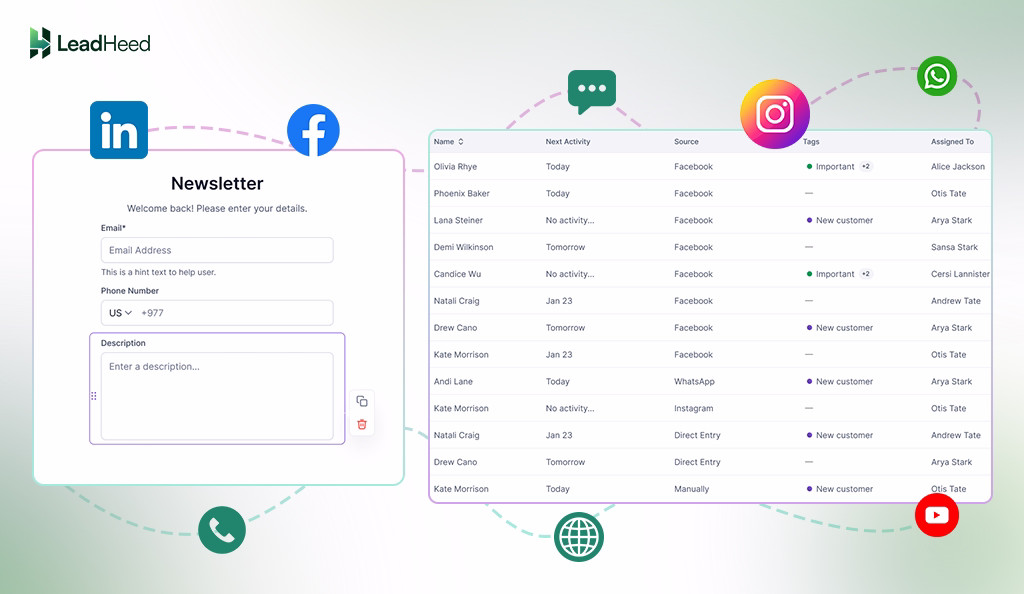 lead form builder