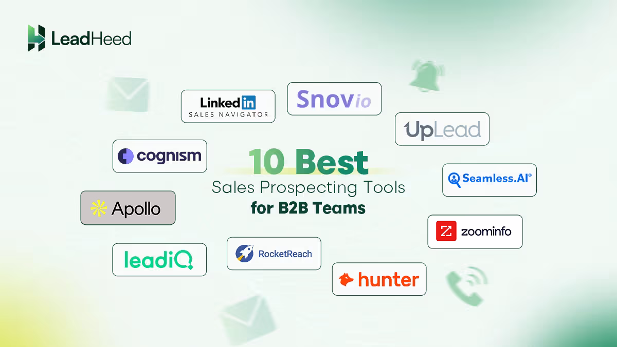 10 best sales prospecting tools for b2b teams