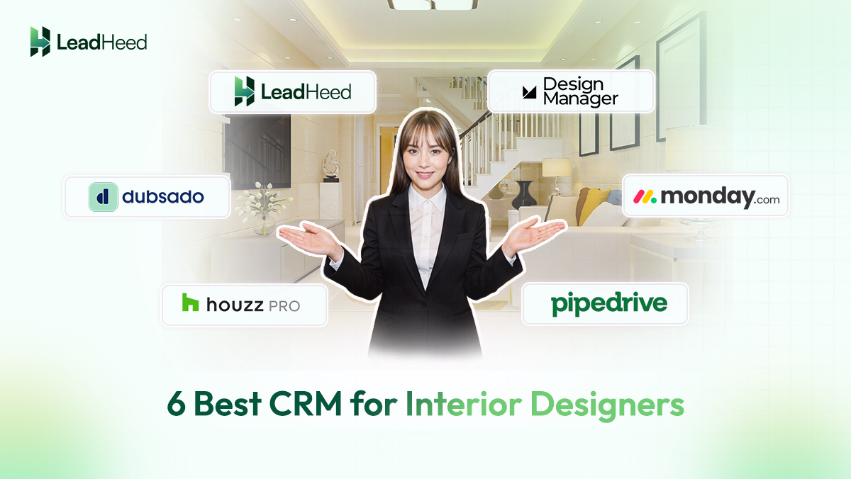 6 best crm for Interior designers