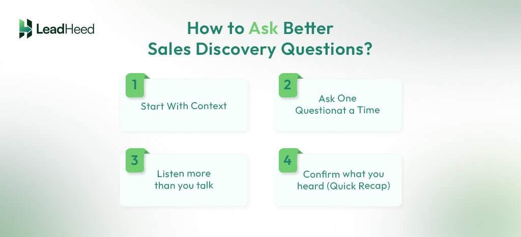 How to Ask Better Sales Discovery Questions