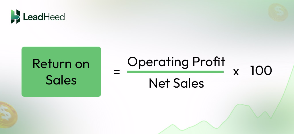 how to calculate return on sales
