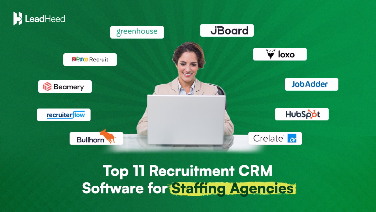 top 11 recruitment crm software for staffing agencies