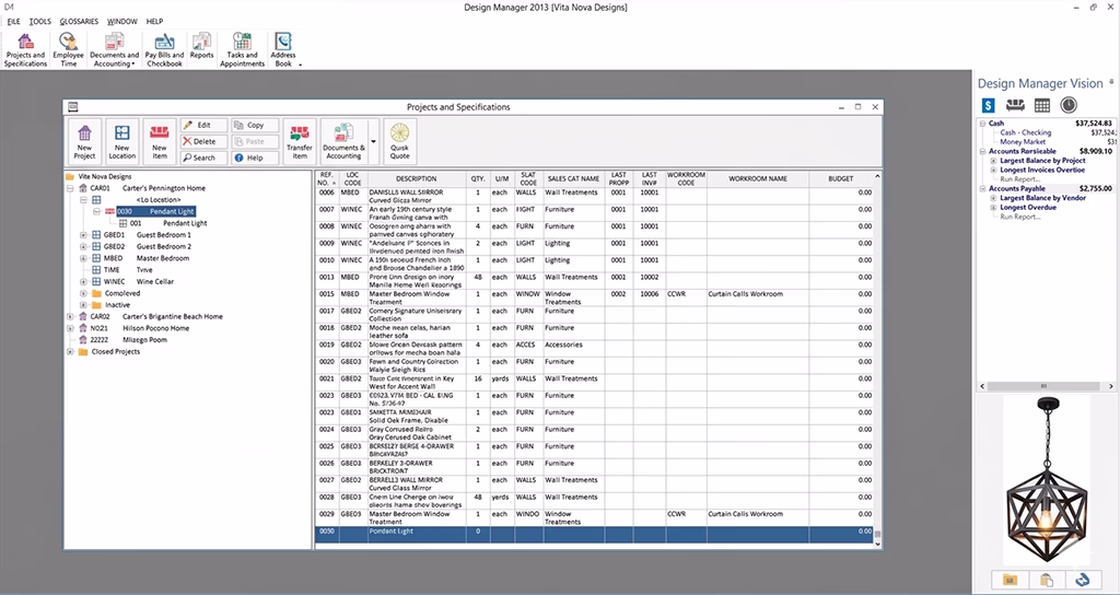designer manager crm