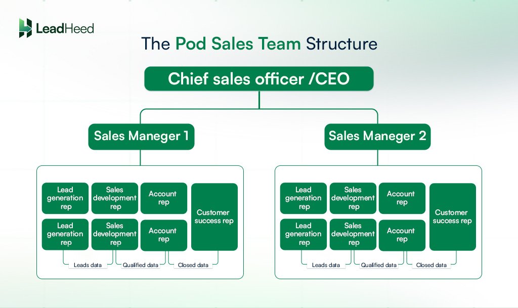 pod sales team structure