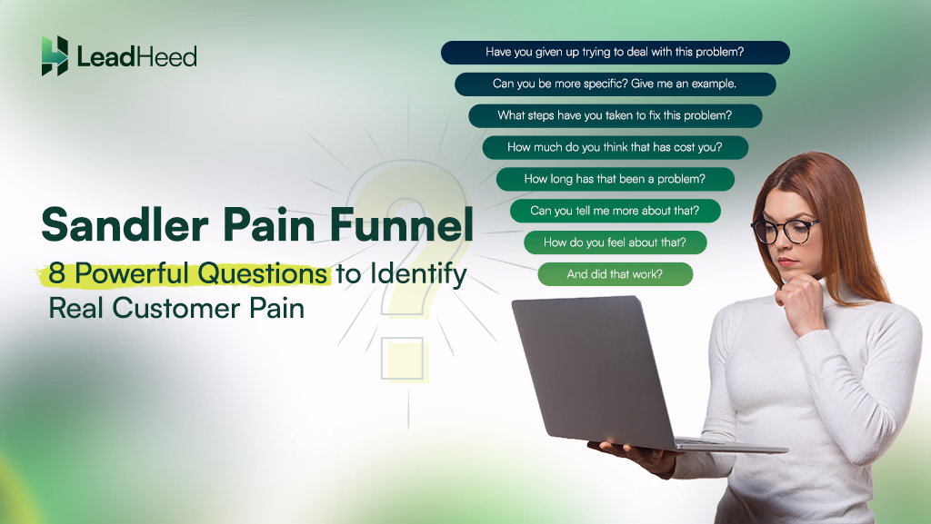 sandler pain funnel 8 powerful questions to identify real customer pain