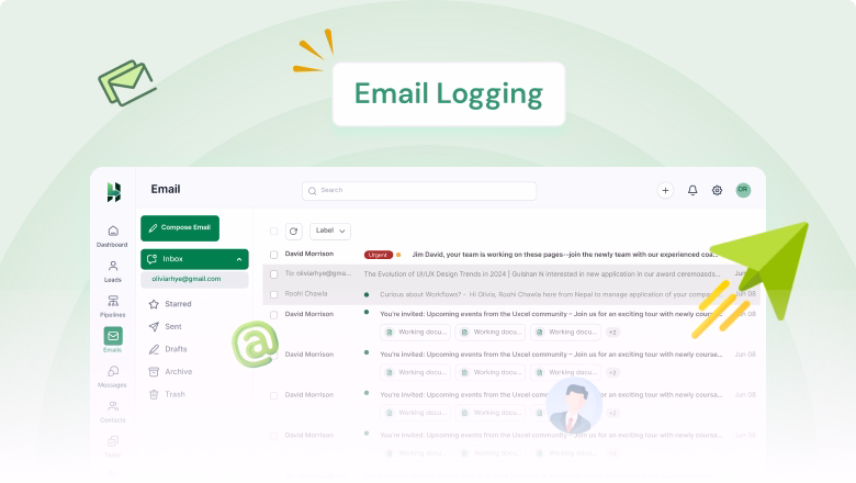 email logging