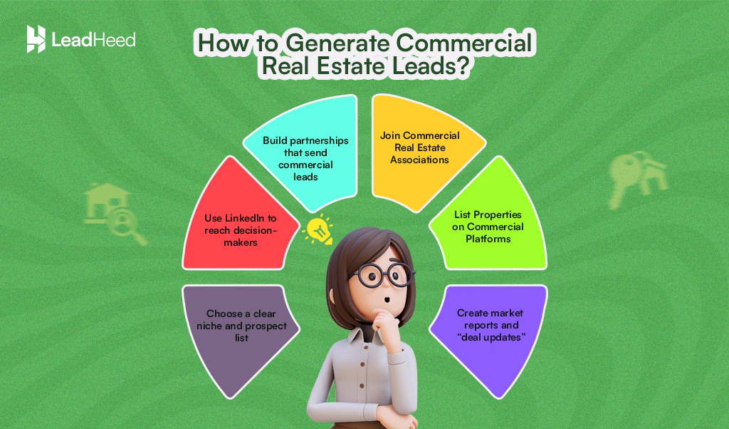 how to generate commercial real estate leads