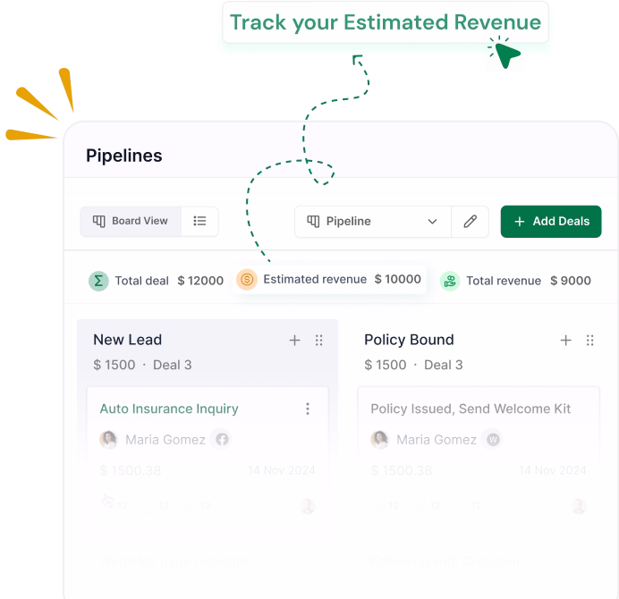 insurance estimated revenue