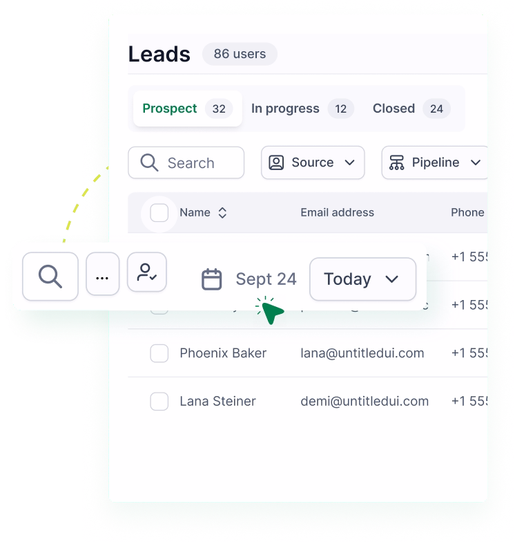 sales pipeline new lead