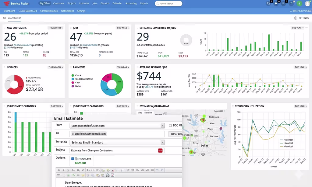 service fusion crm
